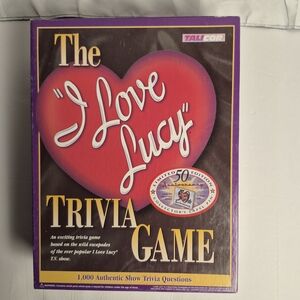 Vintage‎ "I Love Lucy" Trivia Game by Talicor 1998  50th anniversary